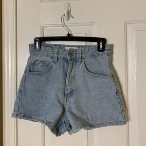Cotton On Light Denim Shorts (Size: 2)